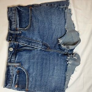 Abercrombie & Fitch Blue Denim Shorts